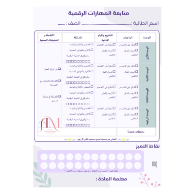 متابعة المهارات الرقمية